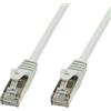 Non applicabile Cavo - Rete - Cavo Di Rete Patch In Rame Cat.6 Grigio Sftp Lszh 15m