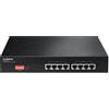EDIMAX Rete - Switch Fast Ethernet 8 Porte A Lungo Raggio Con 8 Porte Poe+ E Dip Swi...