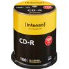 Intenso Intenso 1001126 CD-R 52x 100 Pack Cakebox (CD)