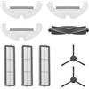 DREAME Kit Accessori per D10s Plus, Include 1x Spazzola Principale, 2x Spazzole Laterali, 3x Filtri e 3x Panni Mop - Originale e Compatibile