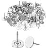 QUARKZMAN 60Pz Chiodini da Tappezzeria Testa Piatta 11x15mm Argento | Punti da Tappezzeria, Puntine Decorative per Mobili, Divani e Testiere
