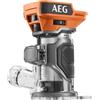AEG - Collettore 18 V BRUSHLESS, 15000 a 30000 giri/min, corsa di fresatura 36 mm, diametro morsetti 6 mm (senza batteria) - BOF18BL3-0
