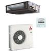 Mitsubishi Climatizzatore Condizionatore Mitsubishi R32 Canalizzabile Media Prevalenza PEAD-M50JA 18000 BTU INVERTER classe A+/A