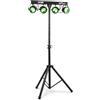 BEAMZ LIGHT EFFETTI LUCE DISCOTECA LUCI PSICHEDELICHE A LED DMX 4 X 20 WATT alta luminosita'