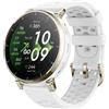 Amazfit Smartwatch ( AMOLED ) LIFESTYLE SERIES Active 3 Premium Aero white 45 mm W2558G