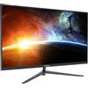 Yashi Monitor PC 32" Display VA 4K UHD HDMI DisplayPort Classe E Nero YZ3224 Yashi