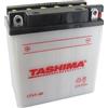 Tashima Batteria al piombo Tashima 12V, 5Ah. L: 120, L: 60, A: 130 mm, sinistra per motociclette. (con contenitore dell'acido separato). - Batteria da incasso