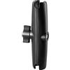 YROHGKPN Braccio a doppia presa in alluminio da 15 cm per il montaggio di sfere da 2,5 cm Supporto base adattatore per telefoni auto moto Action Camera braccio a doppia presa con adattatore per action camera