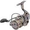 AMONIDA Mulinello da Pesca Spinning con Pulsante di Scarico della Pressione per Uso in Acqua Dolce e Salata, Design Robusto in Metallo (#4)