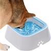 Generisch Zero Splash Water Bowl - Ciotola per acqua potabile lenta | Ciotola 'acqua per cani | Dosatore per acqua per cani | Ciotola per cani | Ciotola per cani antiscivolo