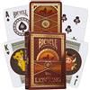 BICYCLE Mazzo Di Carte Da Gioco Disney Il Re Leone Ispirate Dorate Retro In Foil