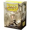 Dragon Shield Valor Doppie Maniche Matte Nere Standard Per Carte 100ct