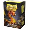 Dragon Shield Dual Matte Lightning Standard TCG Card Sleeves 100 Pezzi
