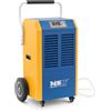 MSW Motor Technics MSW - Asciugatrice da costruzione, 138 l/giorno, 130, 150 m², 1300 m³/h, con manico, deumidificatore