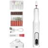 Generisch Set di punte per unghie - per unghie elettrica - Dispositivo per manicure ricaricabile per salone, casa, viaggi, interni ed esterni