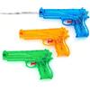 KRVNTH Pistole ad Acqua Set da 3, Mini Trasparenti Colori Assortiti, Gittata Potente e Ricarica Istantanea, Ideale per Piscina, Spiaggia e Sicurezza Estiva per Bambini