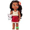 Disney Store - Bambola Collezione Animator, Moana, 39 cm, con capelli realistici radici e vestito, peluche di Pua imbottito in raso, da versione bimba, giocattolo adatto dai 3 anni