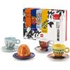 illy ART COLELCTION 25787 Tazze Biennale 2026, 4 Tazzine da Cappuccino Numerate