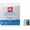 illy Capsule Caffè Iperespresso Tostato Decaffeinato, 6 Confezioni da 18 Capsule