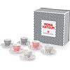 ILLY Collection Mona Hatoum - Set da 6 tazze Cappuccino con Piattini