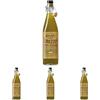 Costa d Oro Il Grezzo Olio extravergine di oliva non filtrato (Confezione da 4)