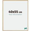 Yd. Cornice 40x55 cm Faggio Chiaro - Cornice in Plastica Evry | Your Decoration, Vetro acrilico antiriflesso, Montaggio a parete, Adatta per foto, poster o puzzle, Made in Holland