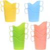 Beatifufu Porta Bicchieri di Plastica in PP Supporto Pratico per Tazze da caffè 20, Porta Bicchieri Anti-scottatura Multifunzionale Colore Casuale per Bar