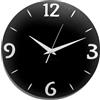 Instant Karma Clocks | Orologio Da Parete | Moderno | Minimal | Silenzioso | Arredamento Casa Studio Camera Cucina Sala | Idea Regalo (Nero M3, 30cm)