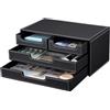 KINGFOM Cassettiera a 4 Cassetti