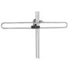 NEDIS - Antenna DAB - Guadagno massimo 4dB - DAB: 170-250 MHz - 50 km - per esterni ANORDAB10ME