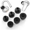 TENNMAK Cuscinetti auricolari di ricambio in memory foam per Skullcandy Rail ANC/Dime 3/Dime 2/Push Active/Push ANC Active/Grind Fuel/Push Play Active Wireless Earbuds