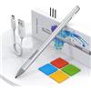 Tioleje Penna per Microsoft Surface - Surface Pro 11/10/9/8/7/X, Surface Laptop/Go 3/Go Stylus con sensibilità alla pressione 4096, Palm Rejection, compatibile Surface Book/Studio Surface Stylus Pen