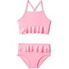 Amazon Essentials x Sofia Grainge Costume da Bagno Due Pezzi con Spalline Incrociate Bambine e ragazze, Rosa Brillante, 2 anni