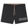 BOSS Mooneye Costume a Pantaloncino, Nero, M Uomo