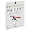 Clairefontaine 96028C Blocco collato Pastelmat n°3 - 12 Fogli di carta Speciale per Pastelli secchi - 24x30 cm 360g - Bianca - Divisori in carta Cristal