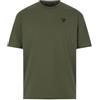 GUESS Uomo T-Shirt Manica Corta F6GI11K8HM4 Cotone Verde L