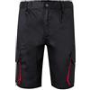 Velilla 103007 Bermuda Bicolor Multitasche, Colore Nero e Rosso, Taglia 36