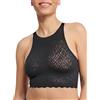 sloggi Donna Zero Feel Bliss Crop Top, Nero, S