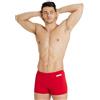 ARENA Solido Pantaloncini, Rosso-Bianco, 50 Uomo