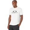 Oakley O Bark 2.0 Maglietta da uomo, Bianco/nero, M