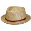 LIPODO Cappello di Paglia Pork Pie Donna Uomo Made in Italy Primavera Estate