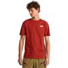 The North Face Vertical Regular Short Sleeve-GRAP T-Shirt da Uomo Iron Clay M