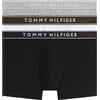 Tommy Hilfiger UM0UM03882 Tronco da Uomo, 3P DTM, Rosso (Medio HTHR/Nero/TH Wht), S