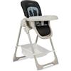 MoMi GOJO Seggiolone pappa per neonati e bambini da 6 a 36 mesi (max. 15 kg di peso corporeo), pieghevole, cintura di sicurezza a 5 punti, con vassoio e ruote.