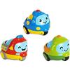 Chicco Rolling Wheels, pattuglia di Auto per Bambini, Veicoli di Polizia Policía Turbo Ball City Patrol, 3 Mini Ruote, Rotolano Come Palline, Multicolore, 10756