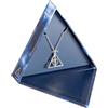 Harry Potter Spinning Deathly Hallows Necklace Gift Box