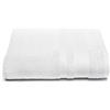 Caleffi Telo Bagno In Cotone Soft Standard Spugnissima Tinta Unita Bianco Caleffi