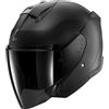 SHARK, Casco Moto Jet SKWAL JET DARK SHADOW Black Mat Titan A08, M
