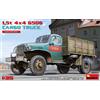 Miniart 1,5t 4x4 G506 CARGO TRUCK KIT 1:35 Miniart Kit Camion Modellino Nuovo