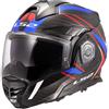LS2 CASCO LS2 FF901 ADVANT X C FUTURE II WHITE BLUE-06 LS2 : Taglia Int - L